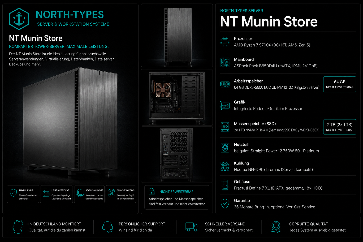 NT Munin Store – Ohne Betriebssystem